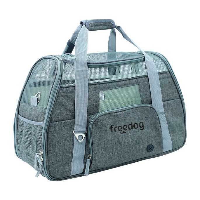 Crossworld Pet Carrier - Grey