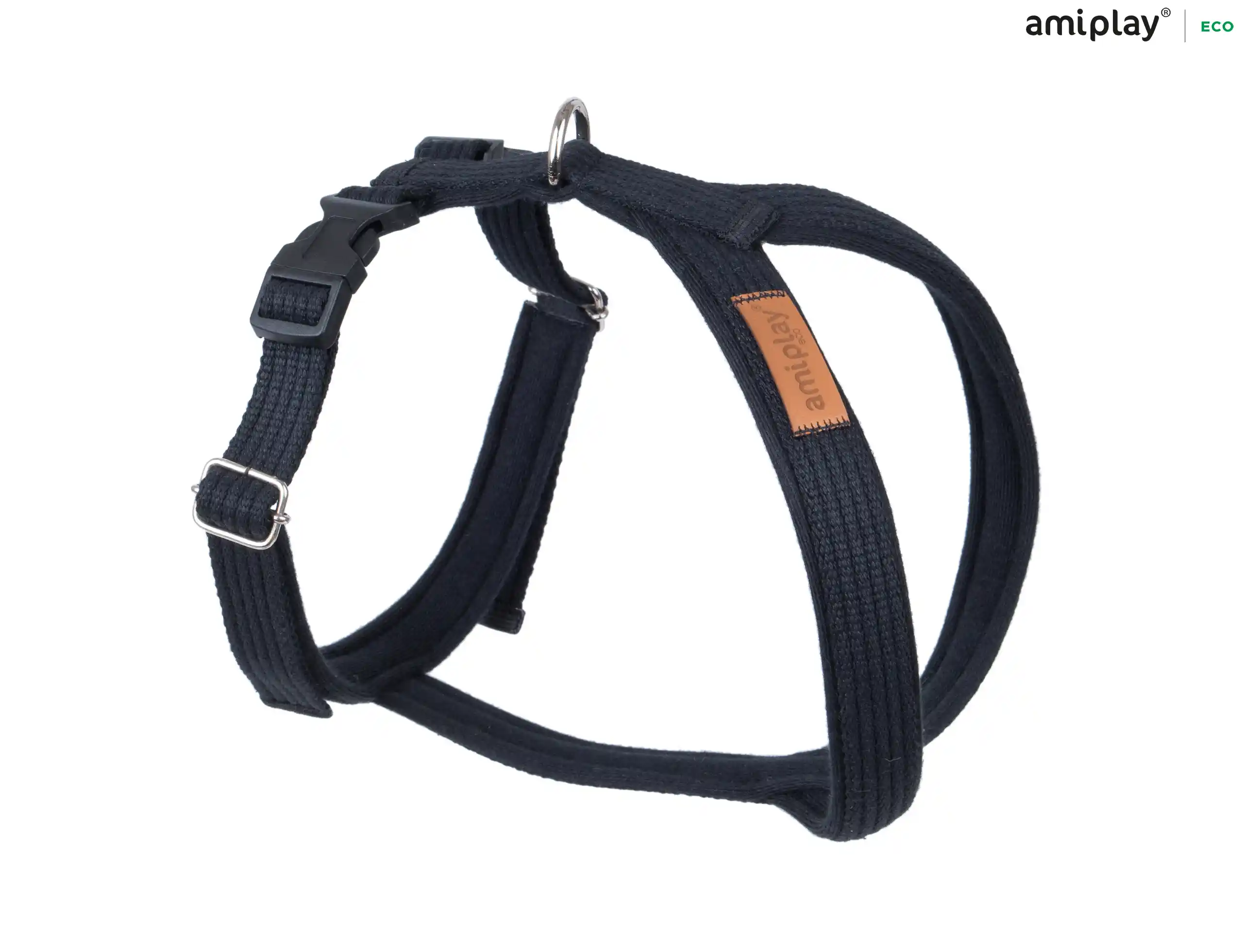 Grand-Soft Cotton Harness  - Black