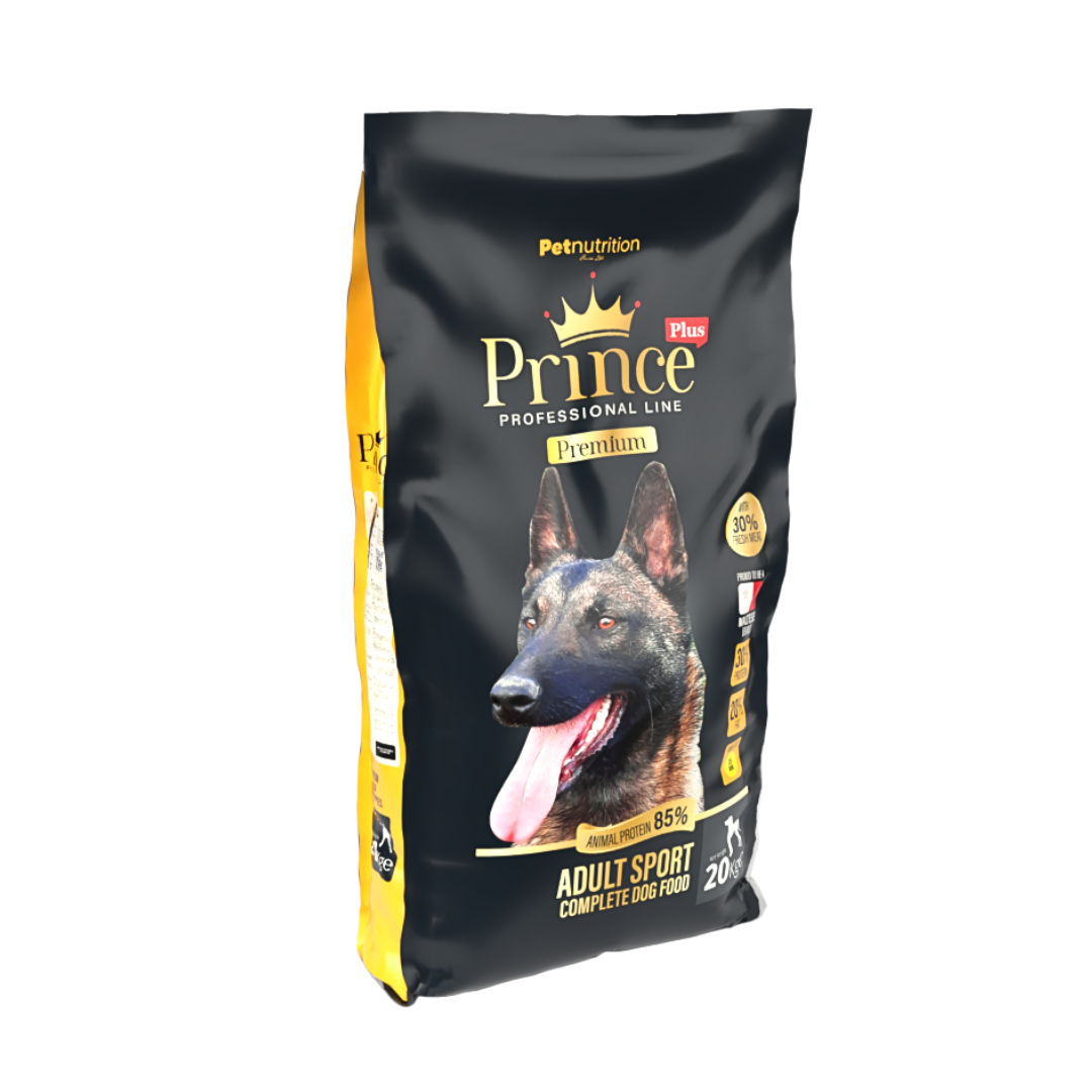 PRINCE PLUS ADULT SPORT - 20 KG - Chicken, Beef & Fish