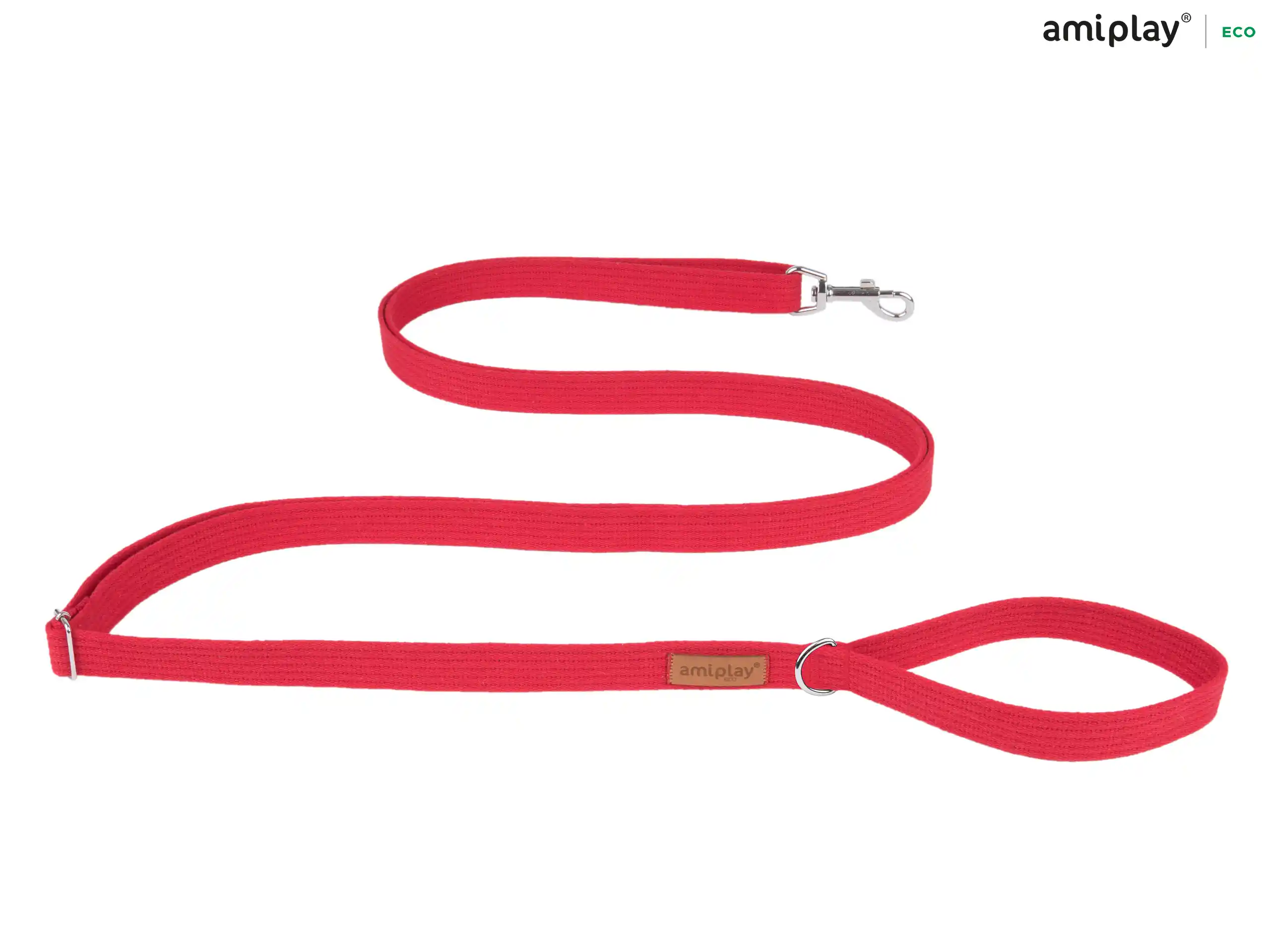 Easy-Fix Cotton Leash - Red