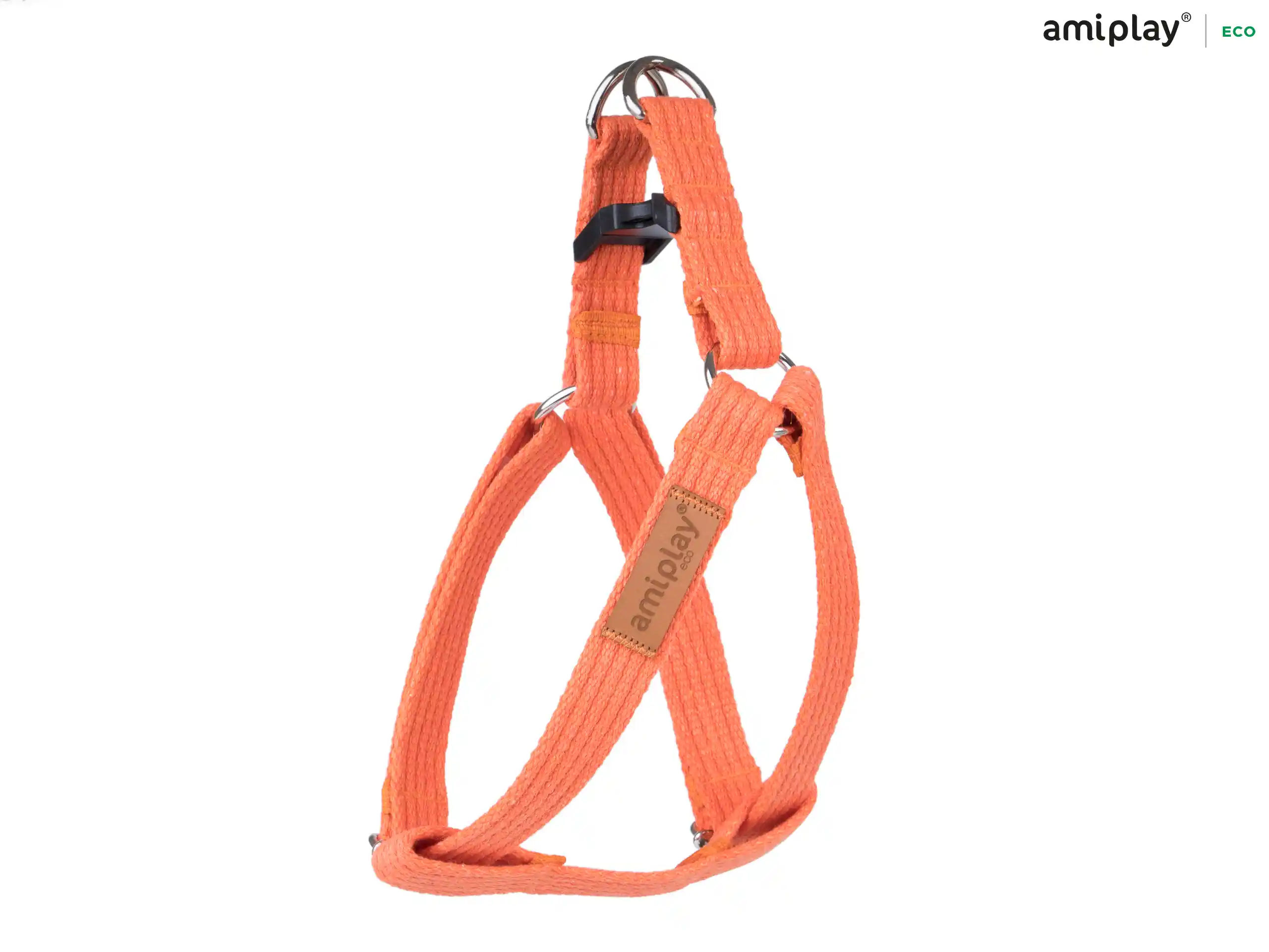 Adjustable Cotton Harness - Orange