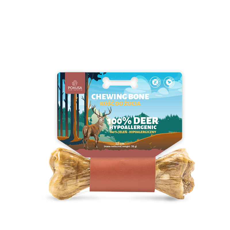 Feel The Wild Chewing Bone - Deer