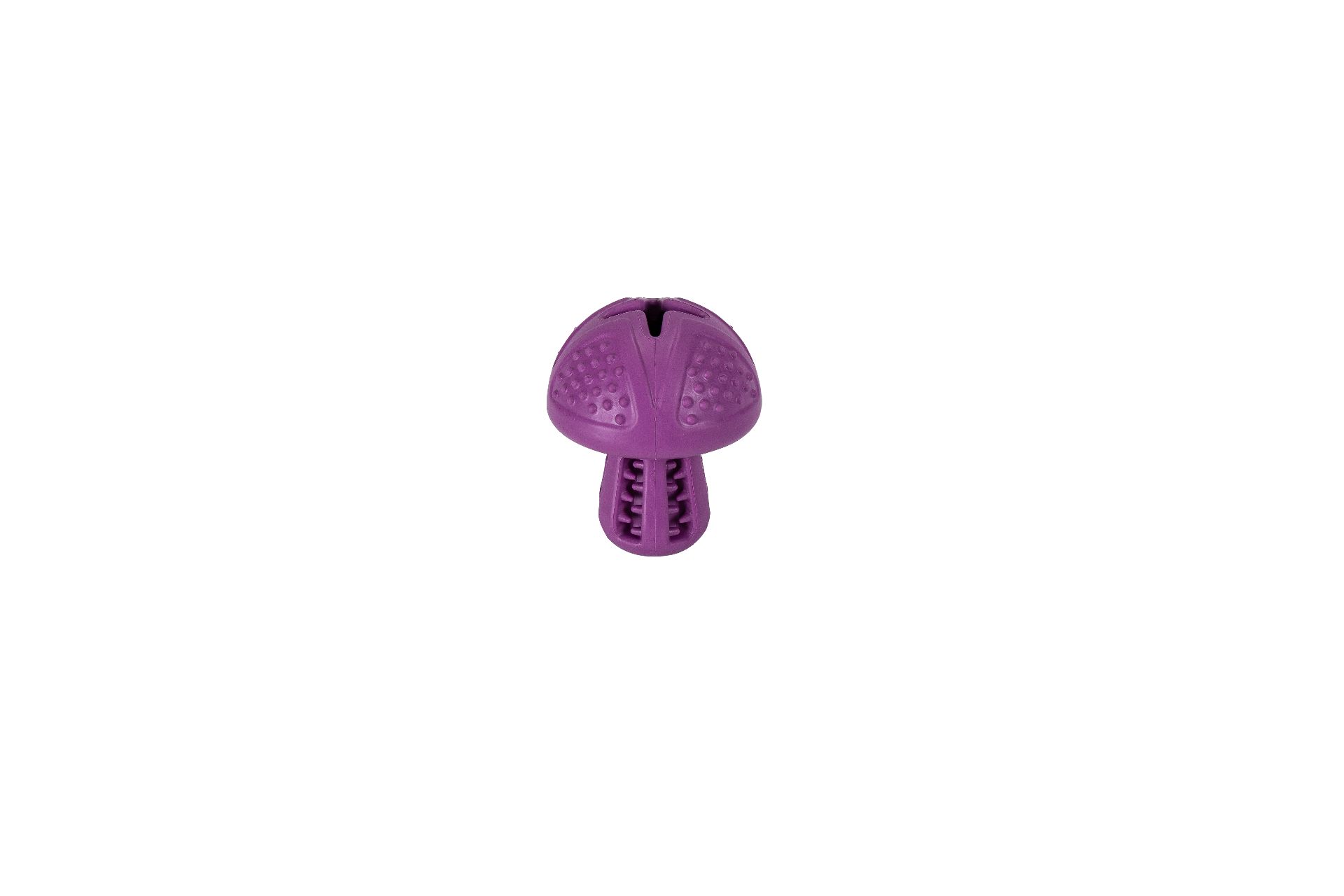 Rubber Snack Toy Magic Mushroom - Violet - 8,7 x 7,1 x 7,1cm