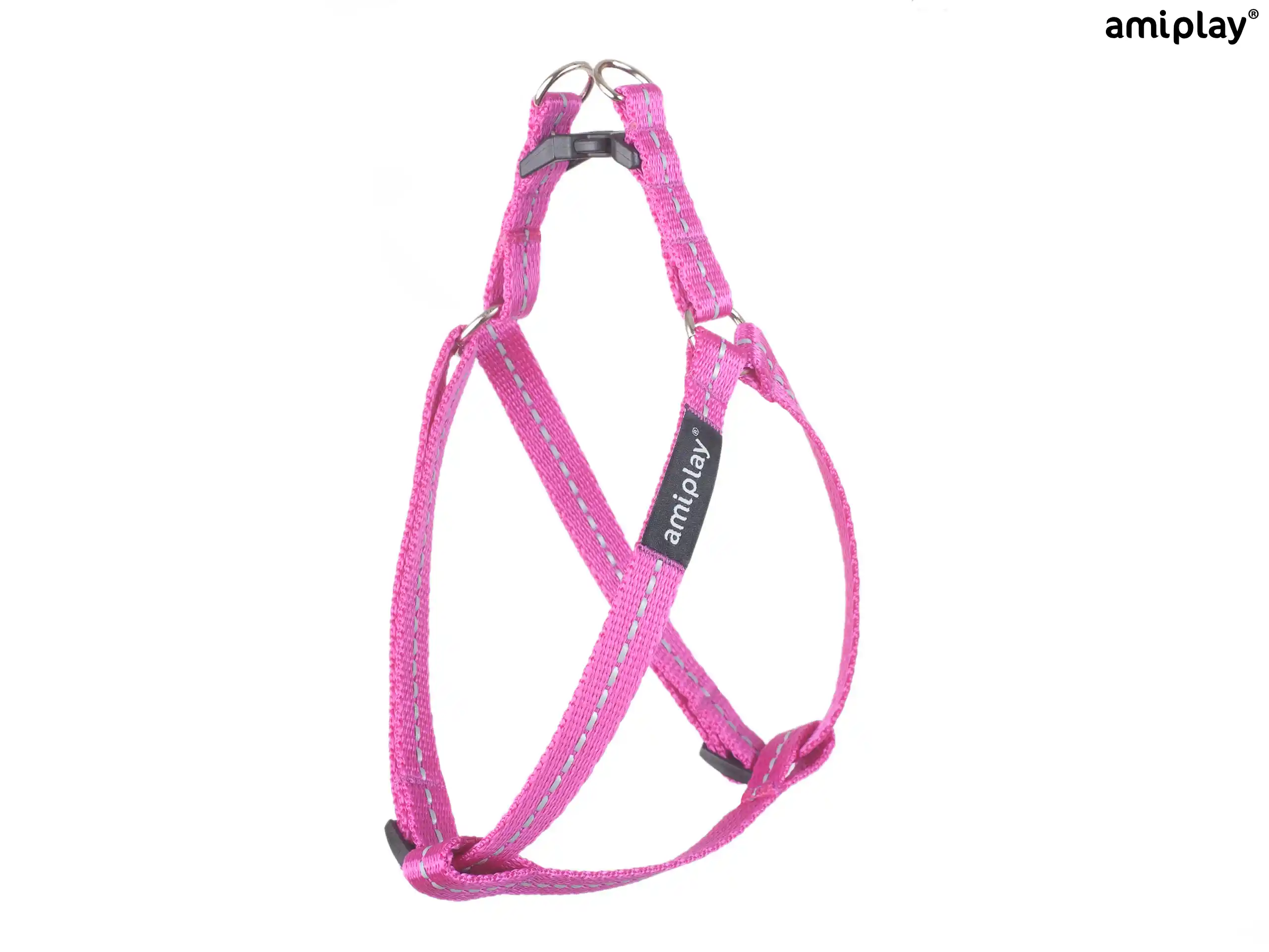 Adjustable Reflective Harness - Pink