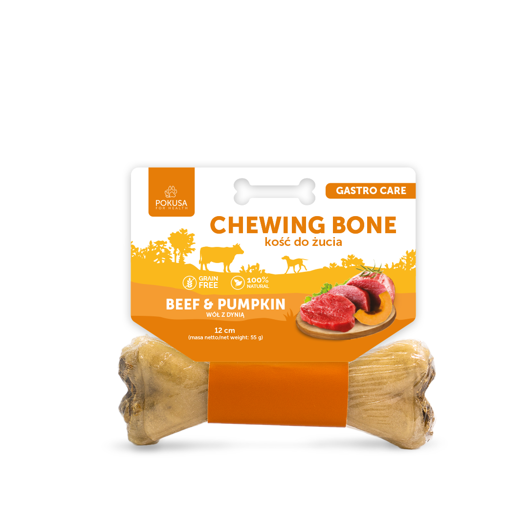 Premium Selection Chewing Bone - Beef & Pumpkin