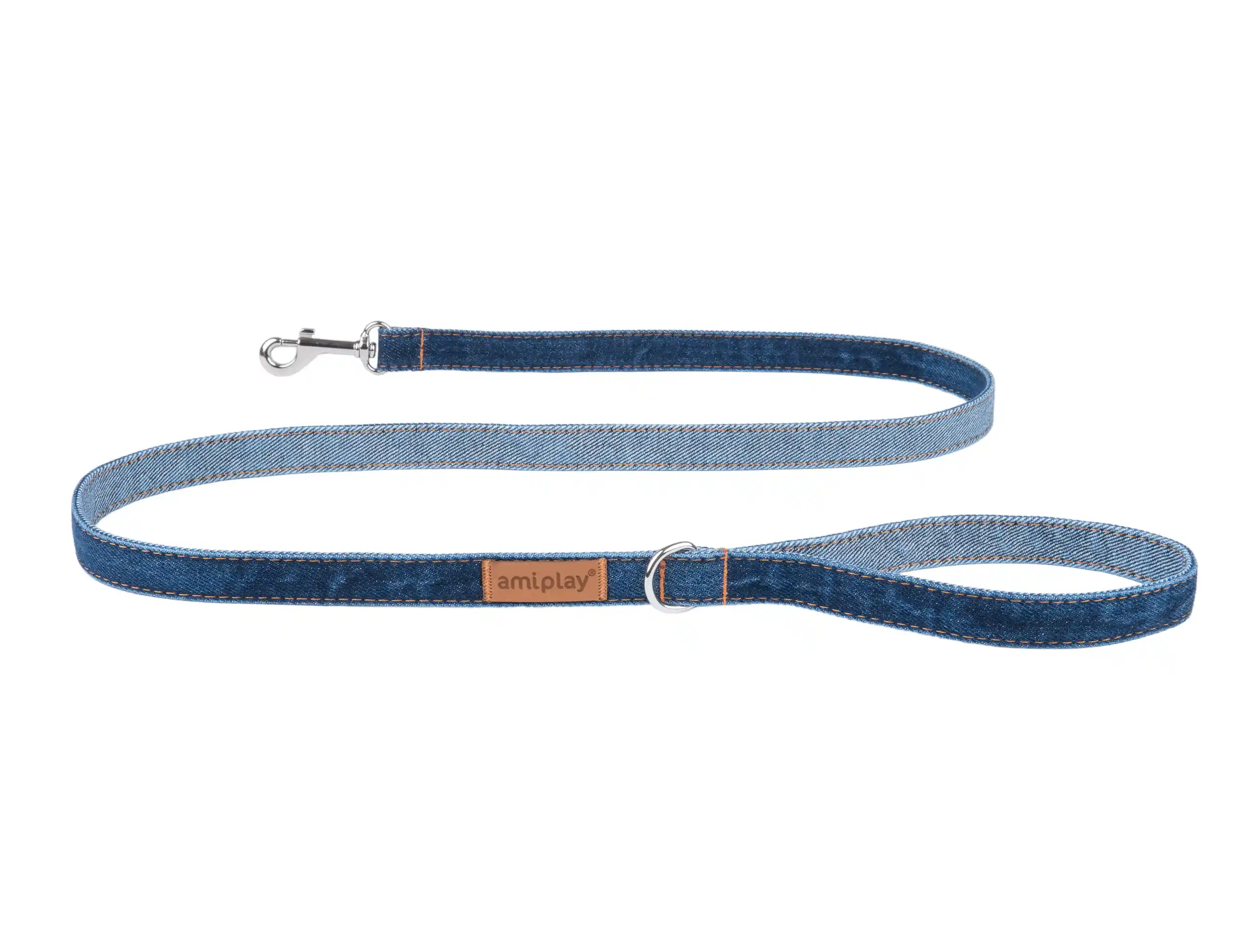 Denim Leash - Navy Blue
