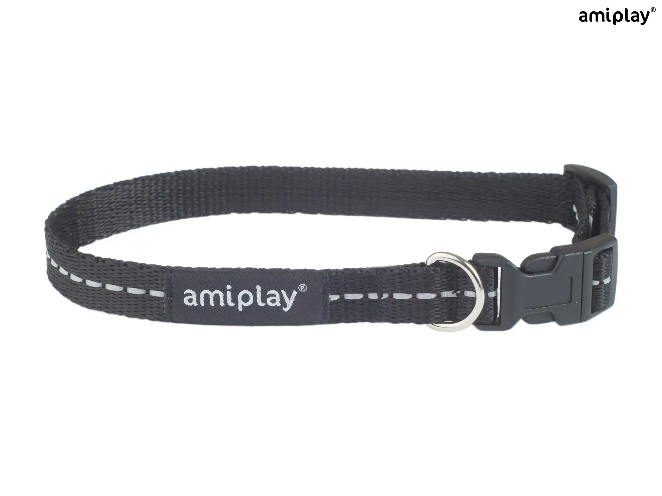 Adjustable Reflective Collar - Black