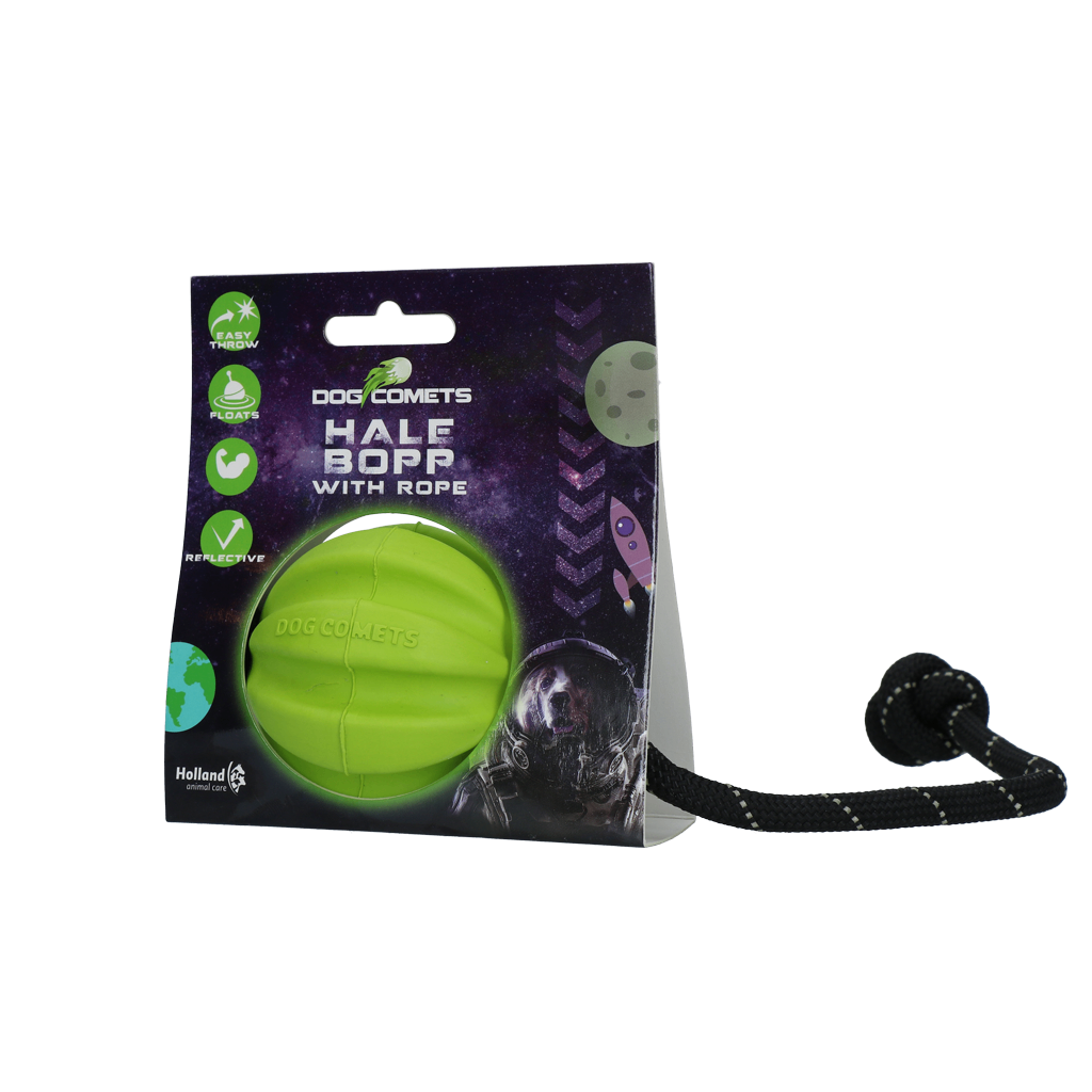 Meteorite Ball With Rope - Green