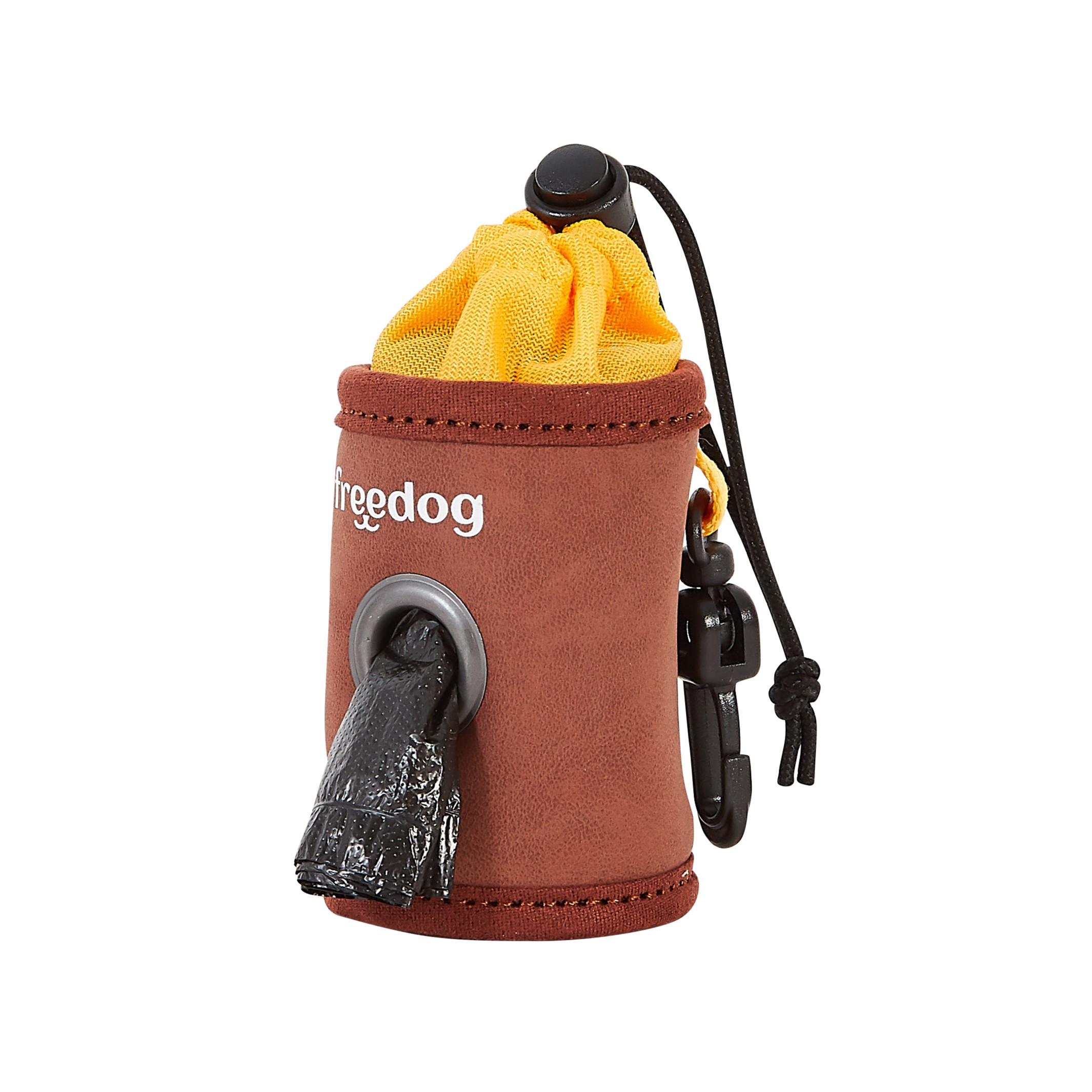 Linum Dog Waste Bag Dispenser - Yellow Sunrise