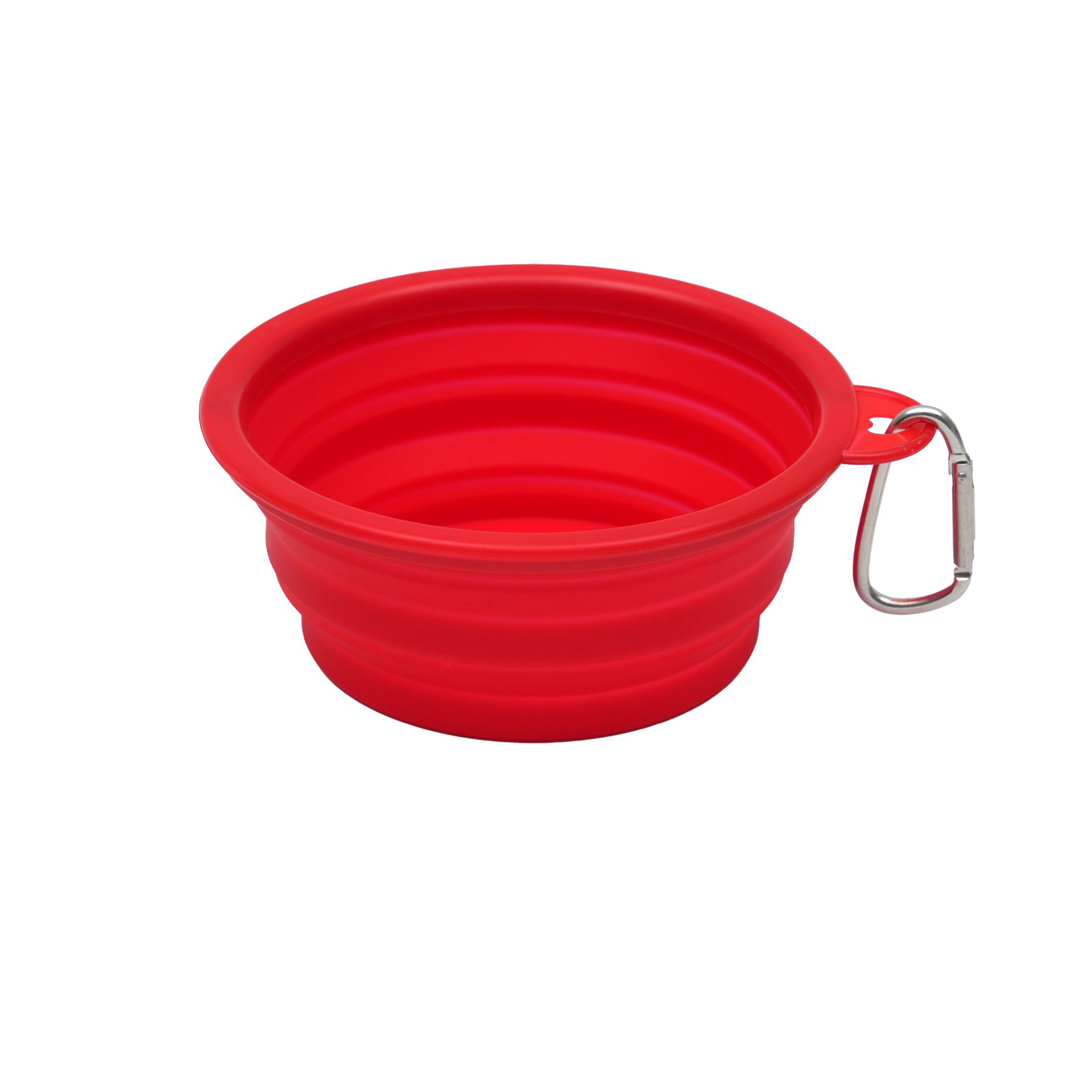 Silicone Travel Bowl - Red