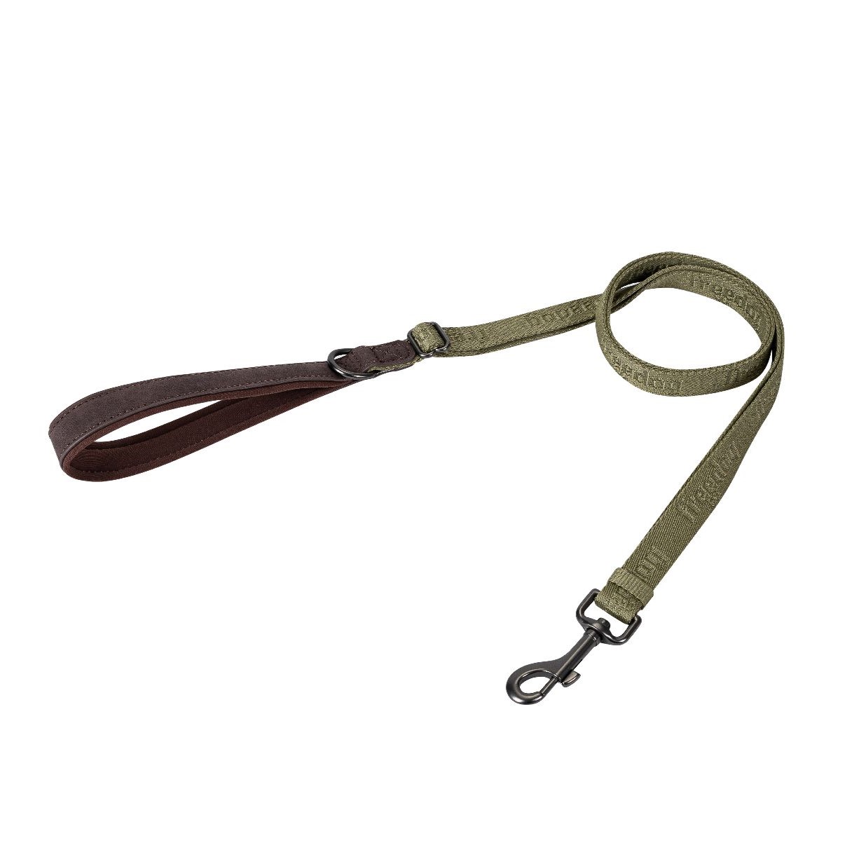 Linum Adjustable Leash - Green Forest