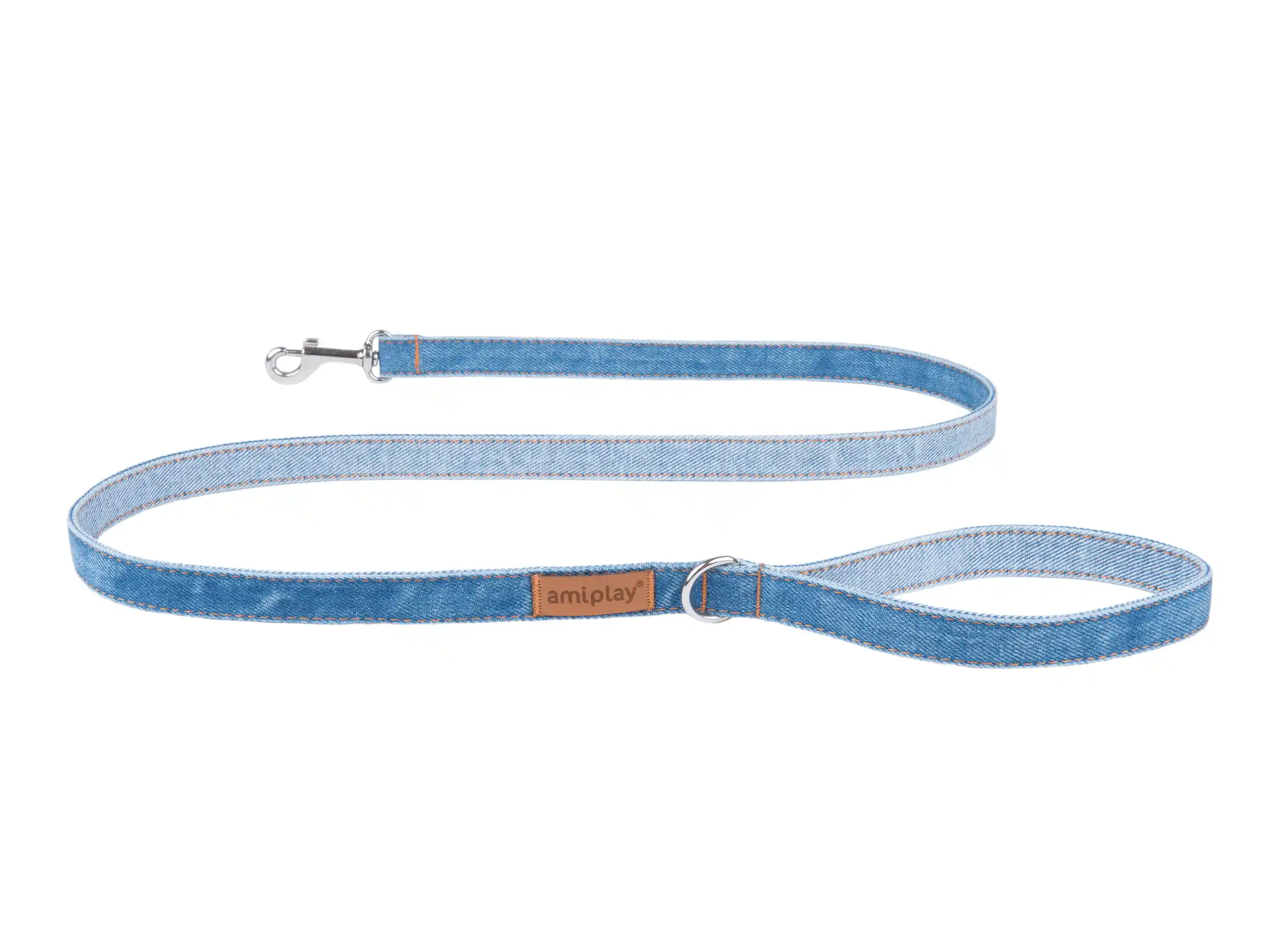 Denim Leash - Blue