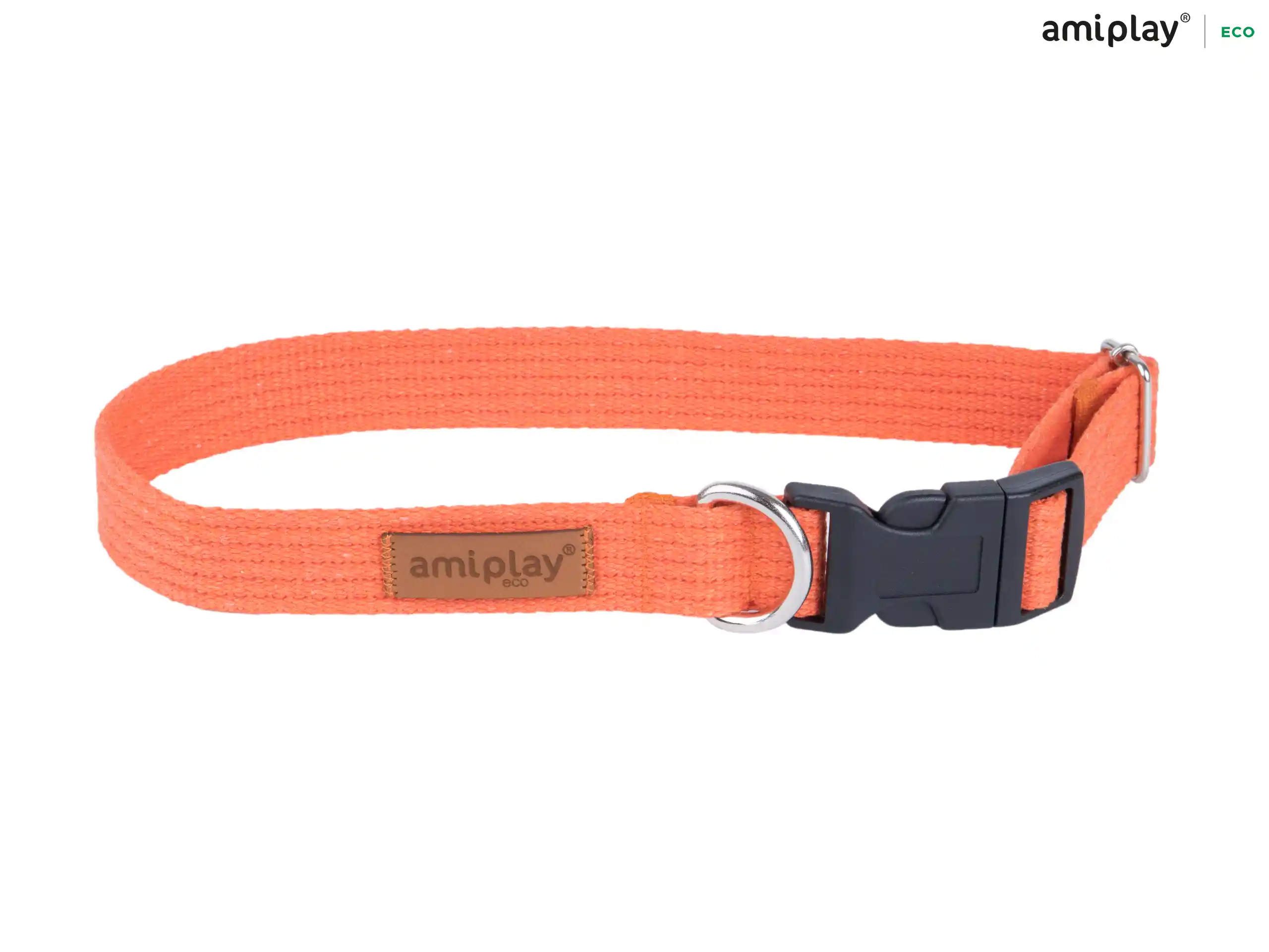 Adjustable Cotton Collar - Orange