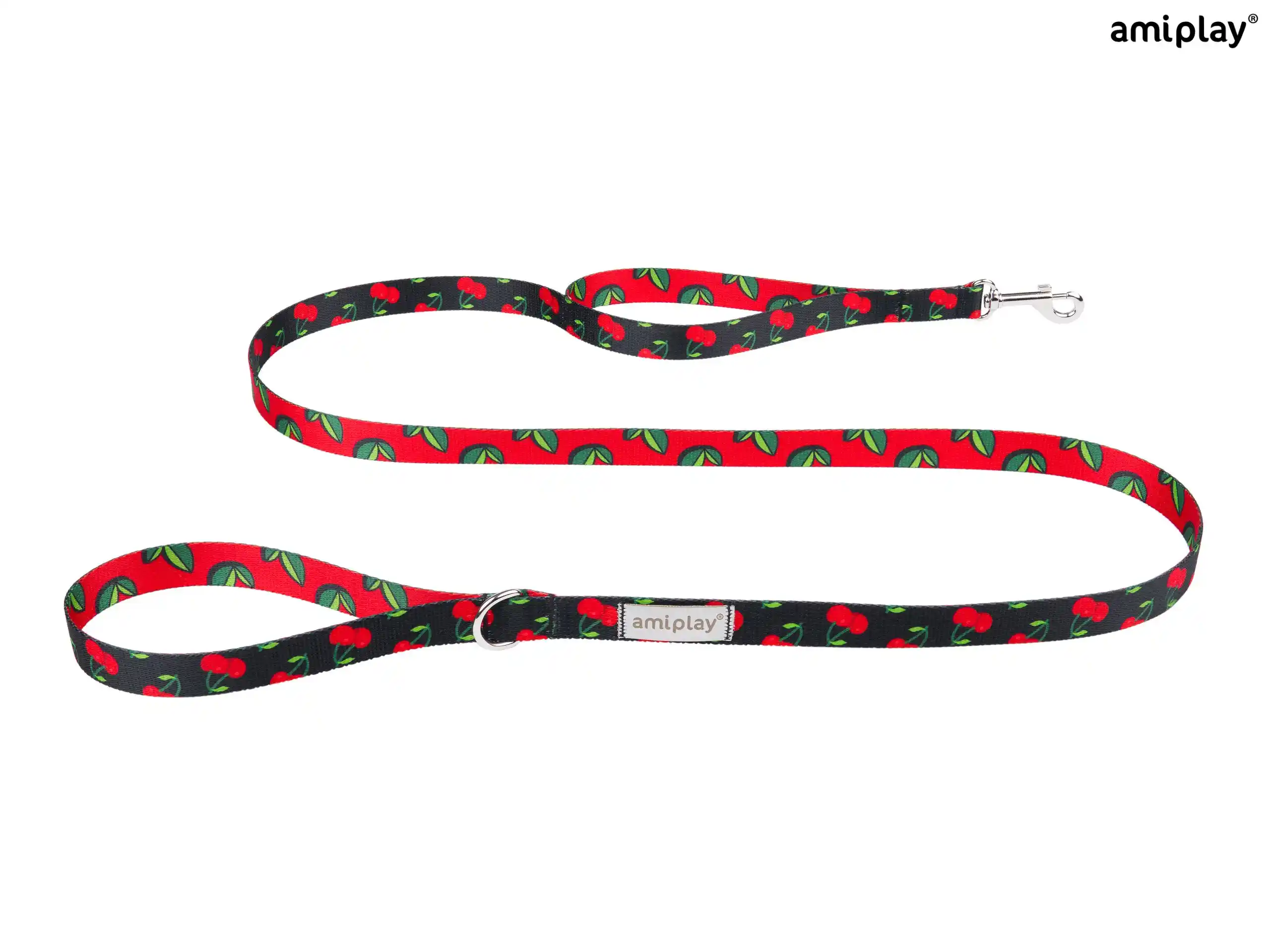 Be Happy Leash  - Cherry