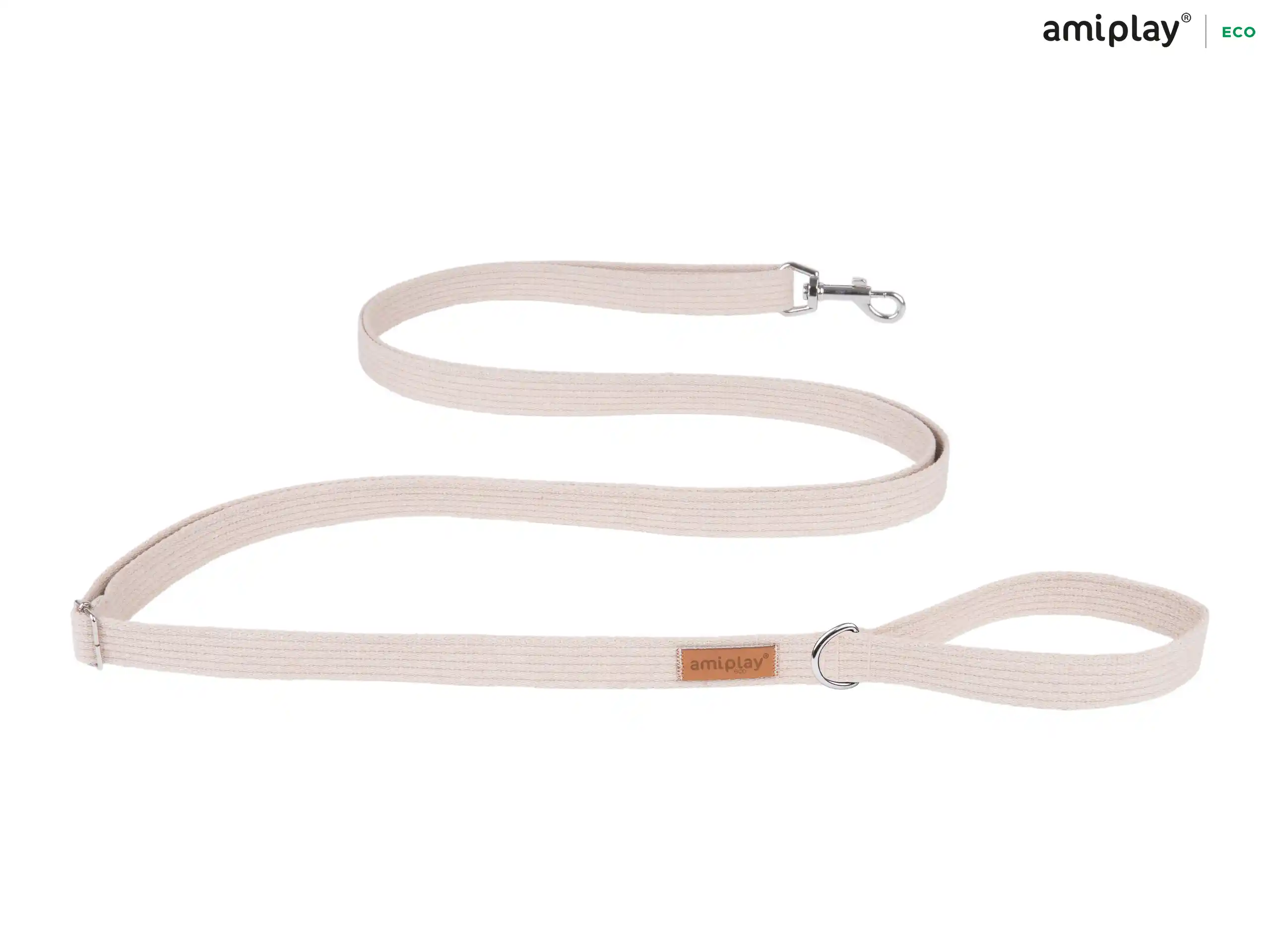 Easy-Fix Cotton Leash - Beige