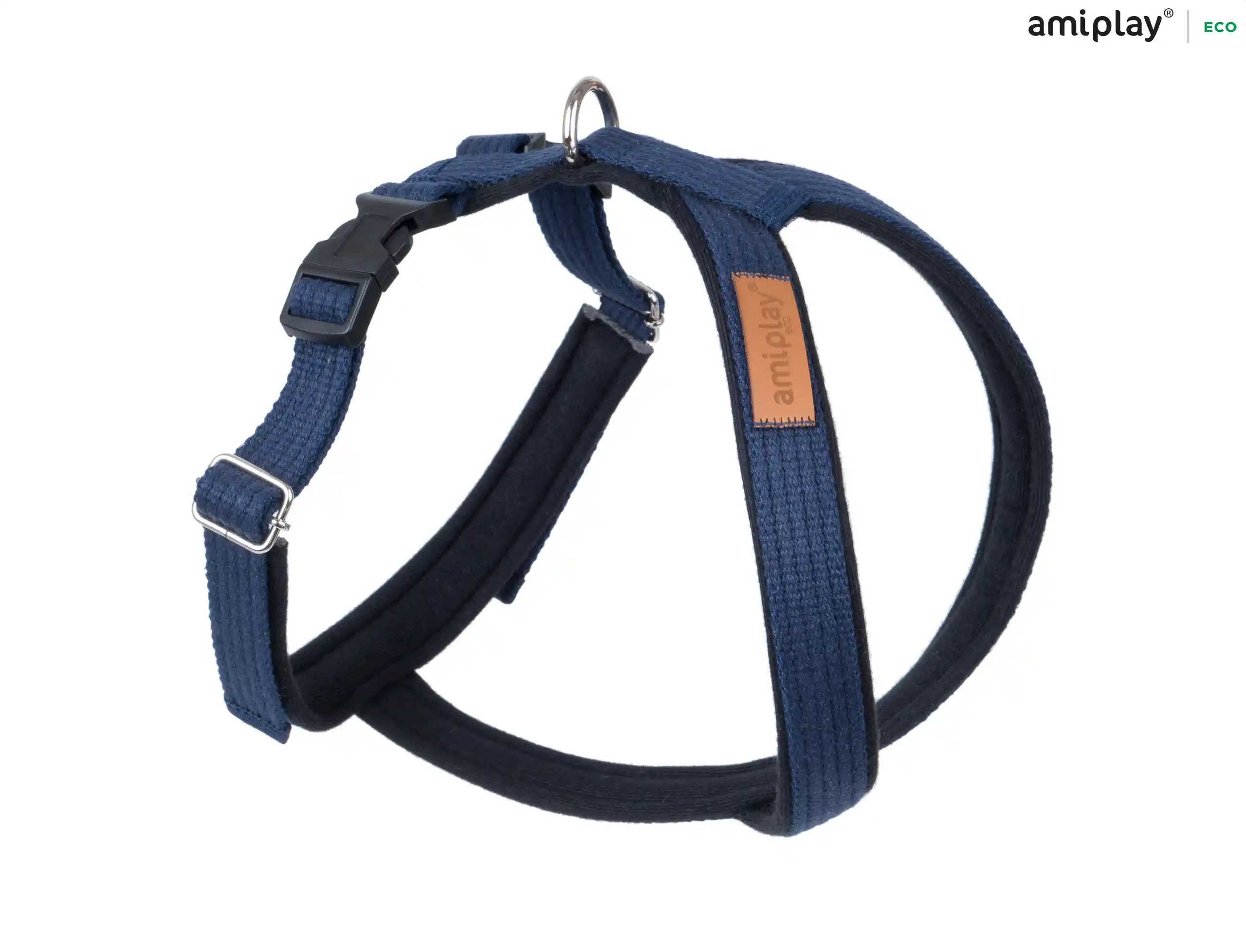 Grand-Soft Cotton Harness  - Navy Blue