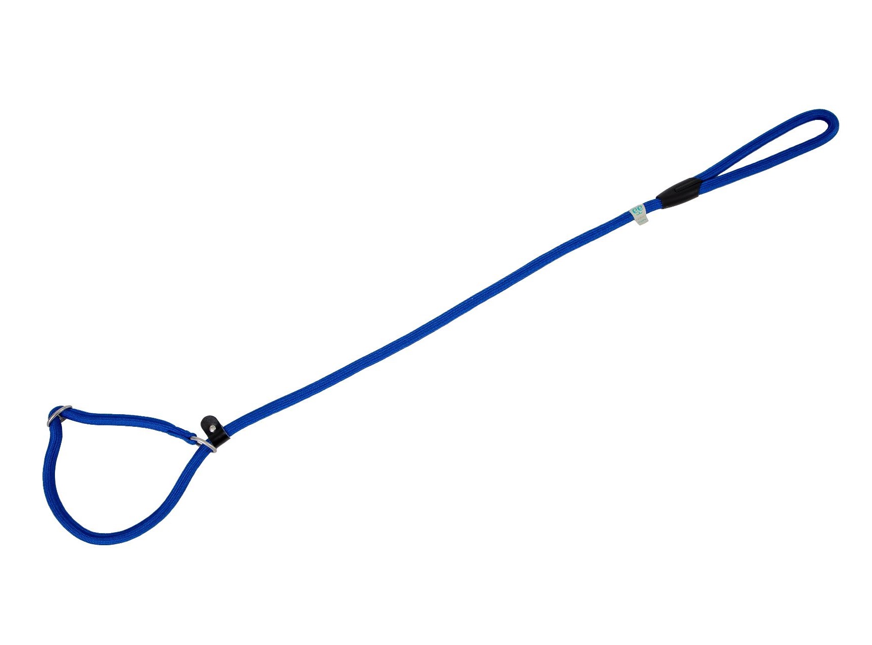 Nylon Round Collar-Leash - Blue