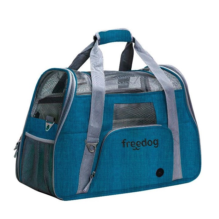 Crossworld Pet Carrier - Blue