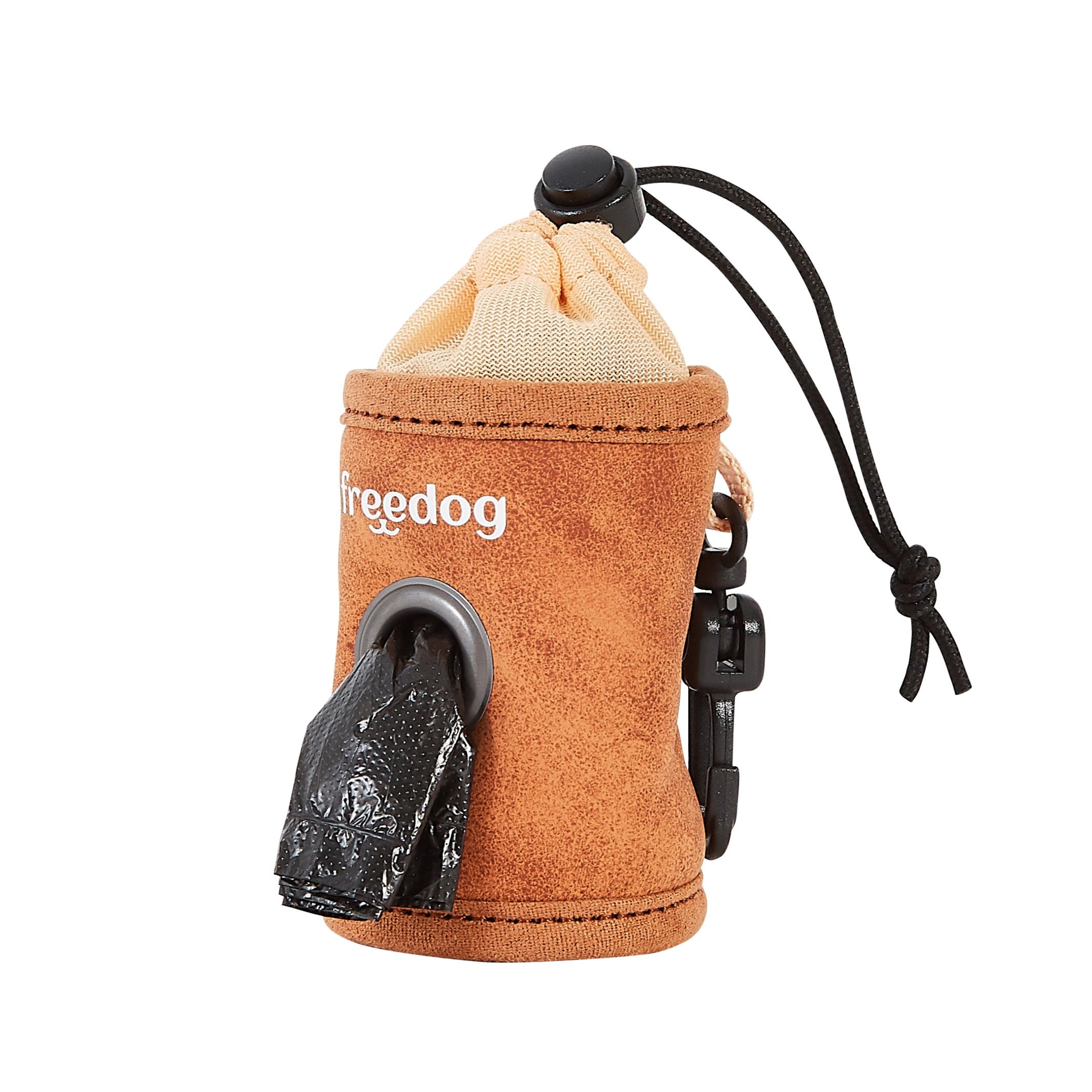 Linum Dog Waste Bag Dispenser - Sand Beige