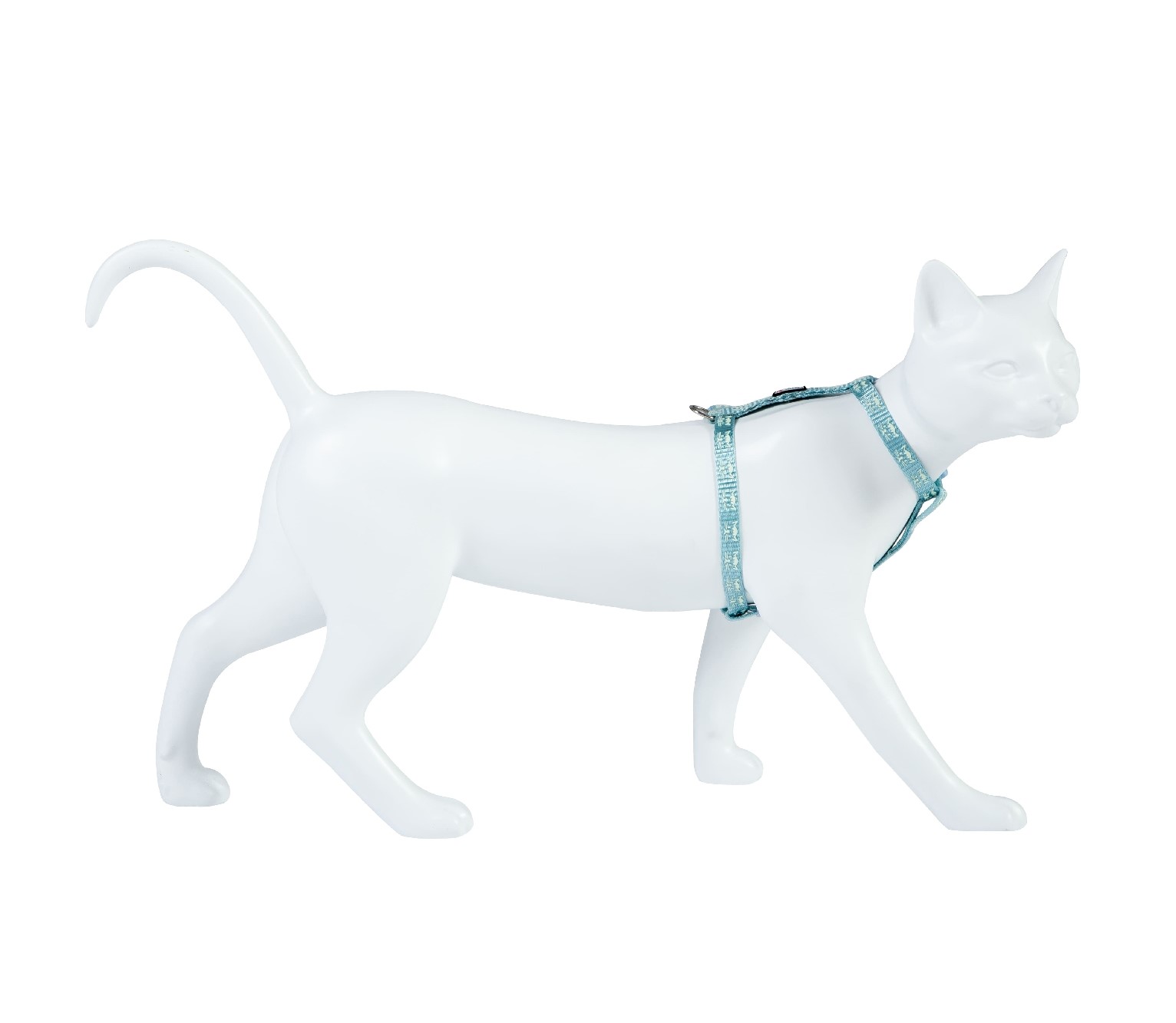 Reflective Cat Harness - Blue