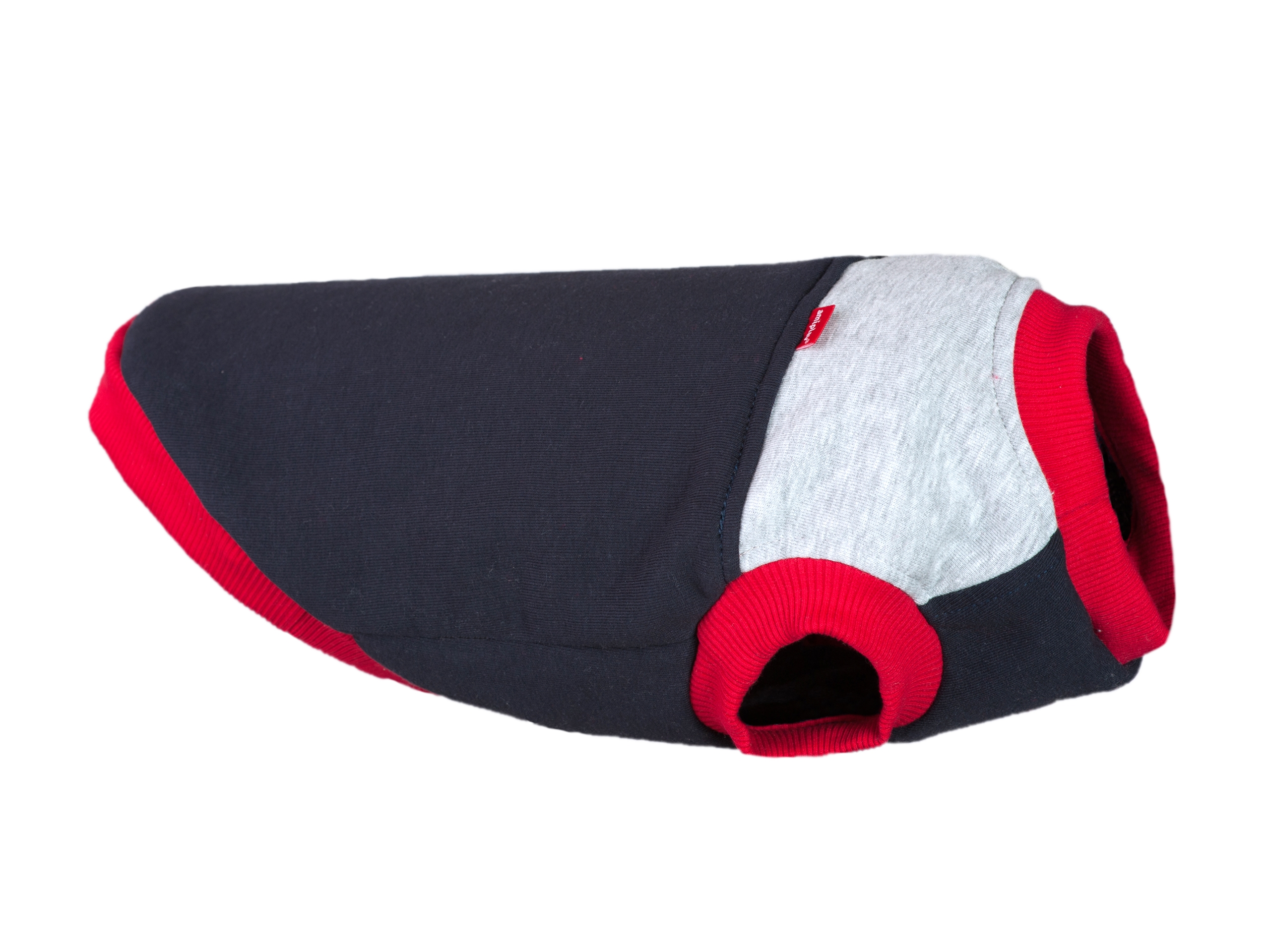 Denver Blouse - Navy Blue - Gray