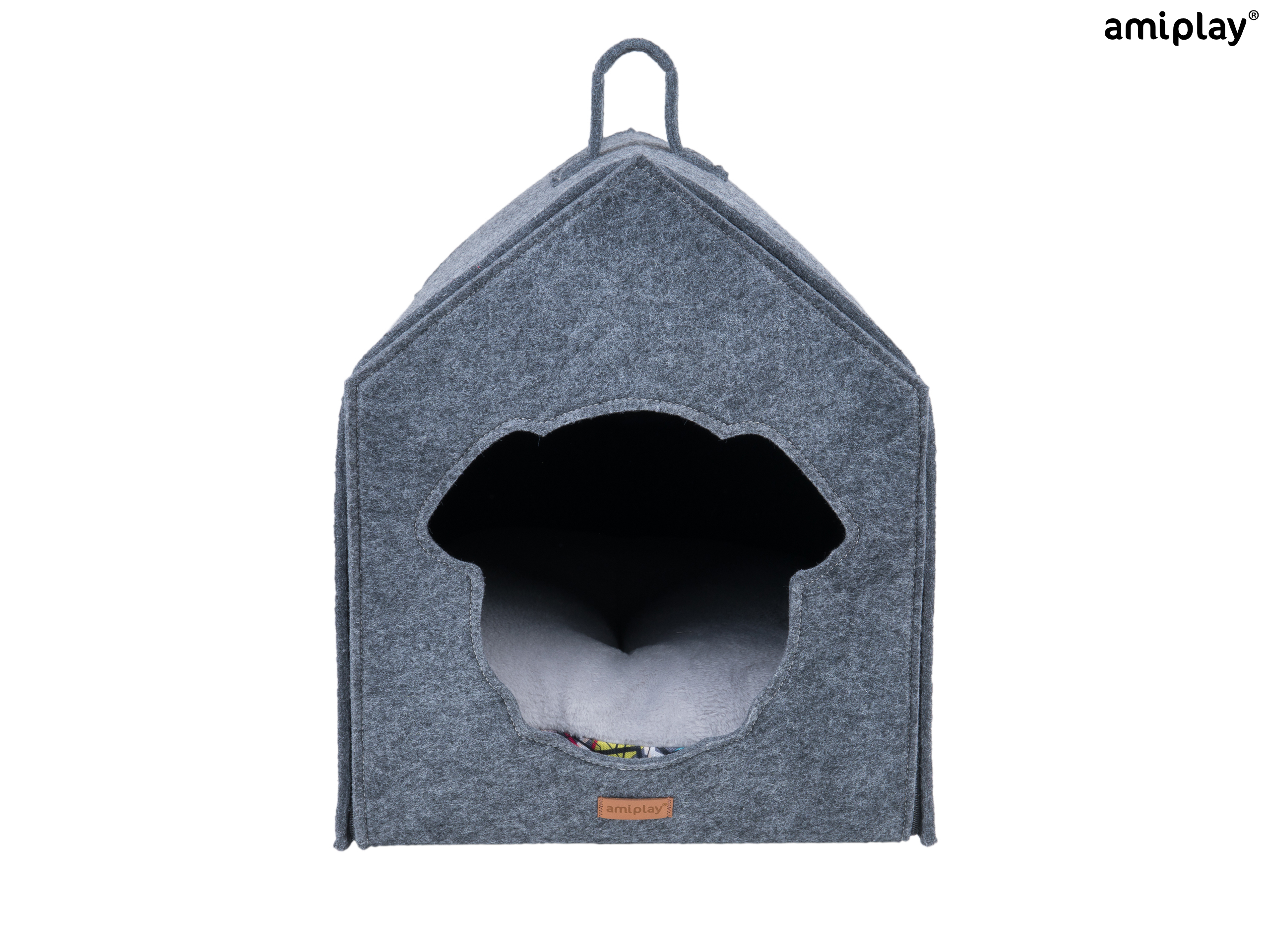Quick Press 2in1 Dog House - Gray