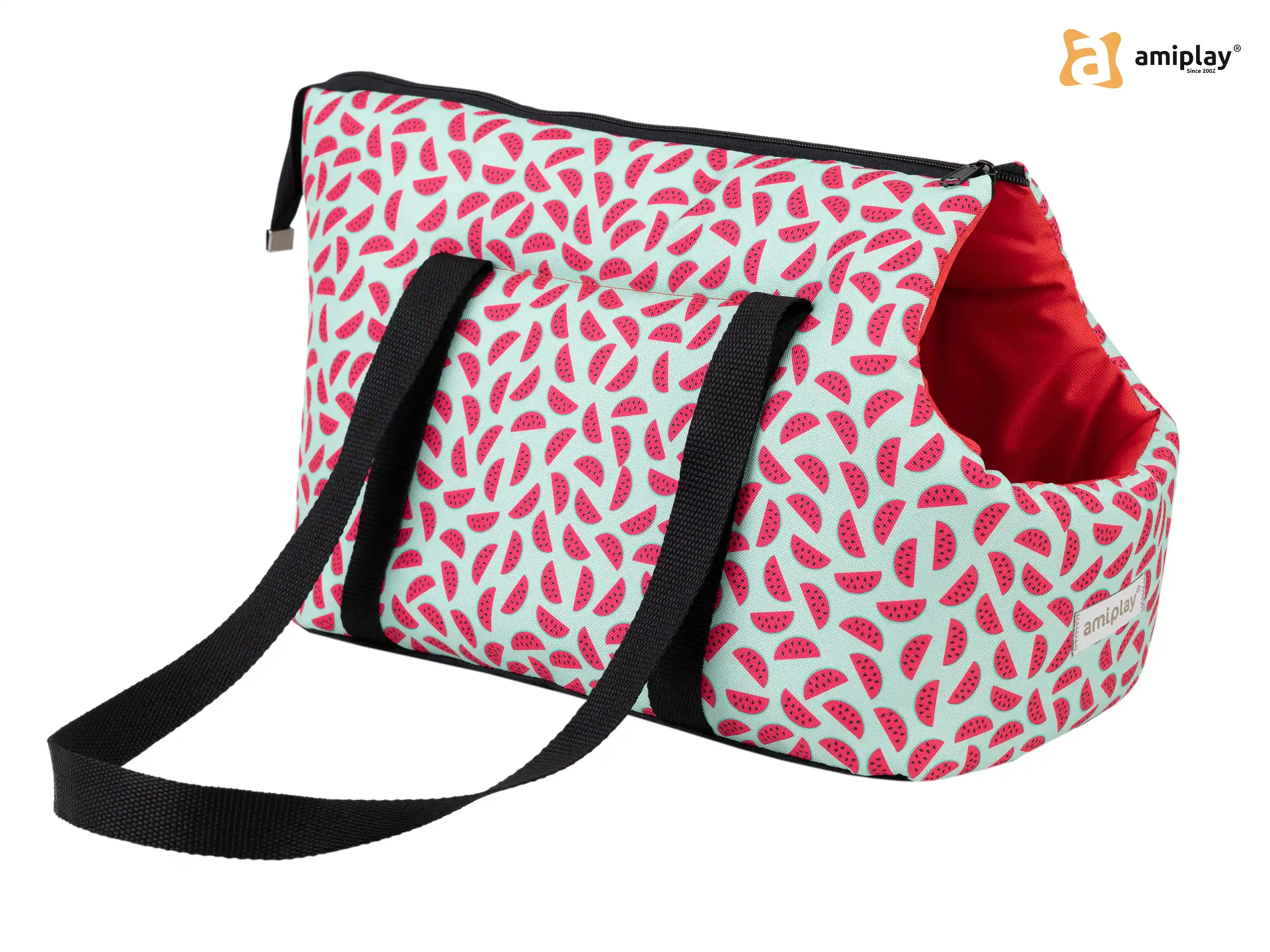 Be Happy Carrier Bag  - Watermelon