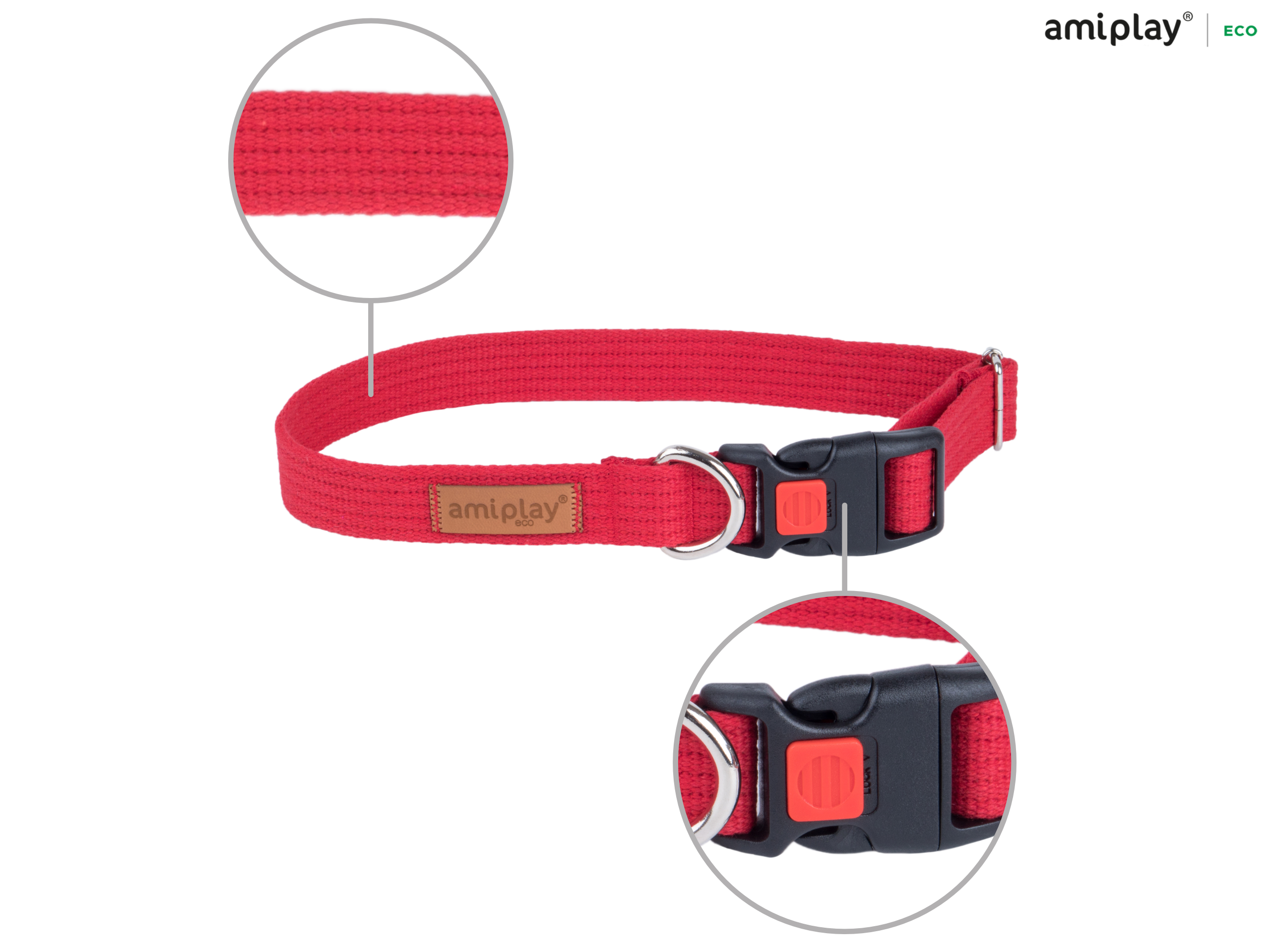 Adjustable Cotton Collar With Lock