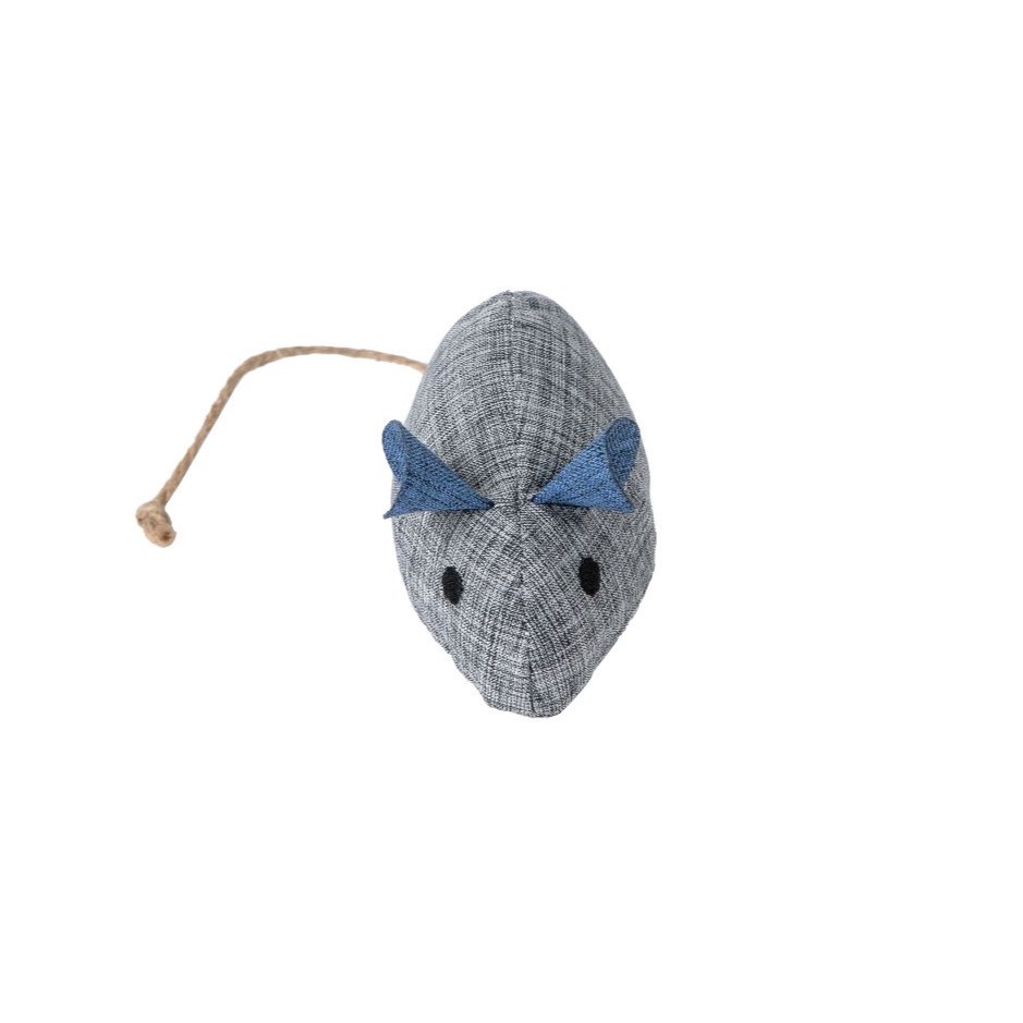 Mouse Catnip Toy - 14.5x4cm