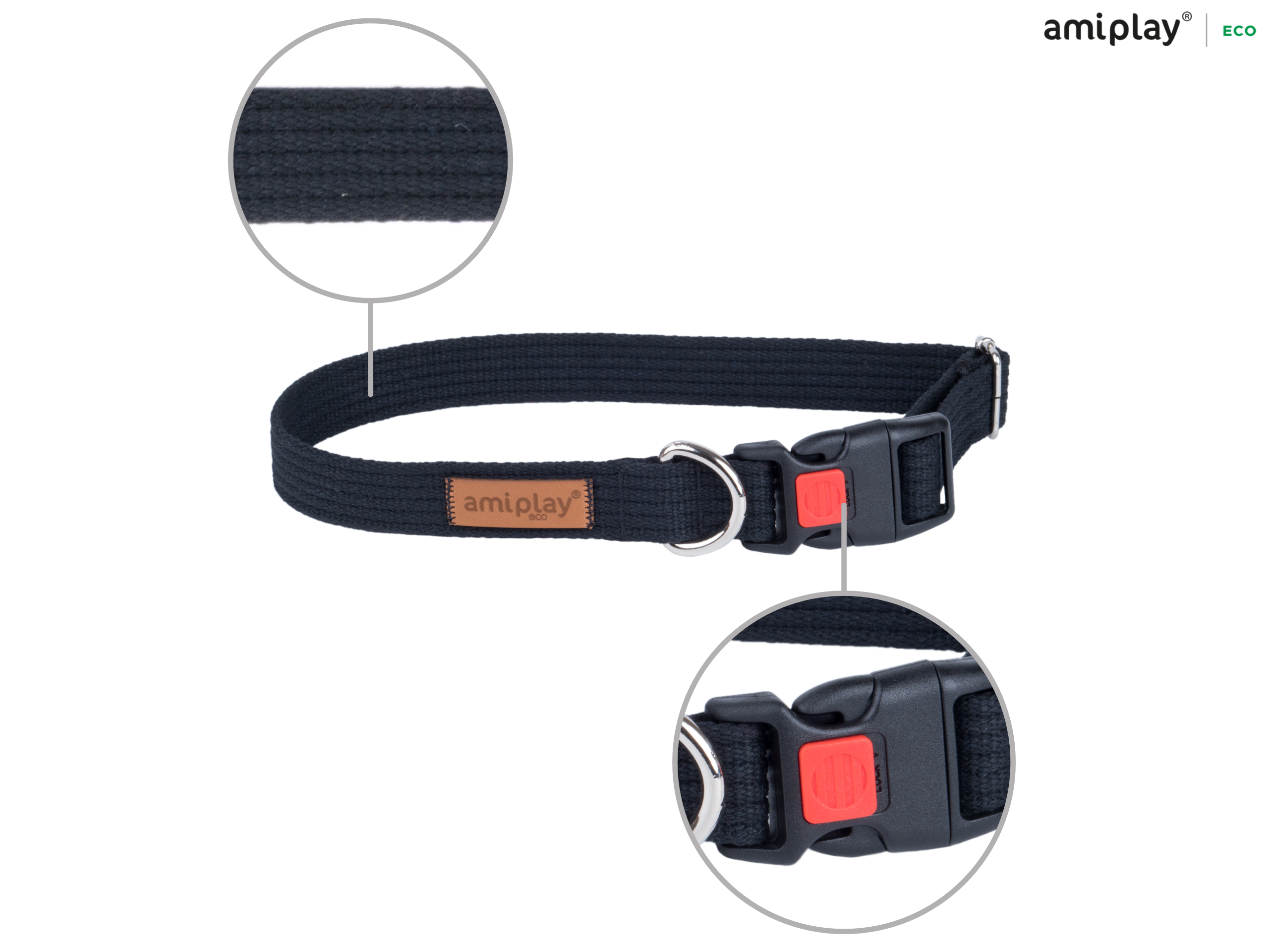 Adjustable Cotton Collar With Lock