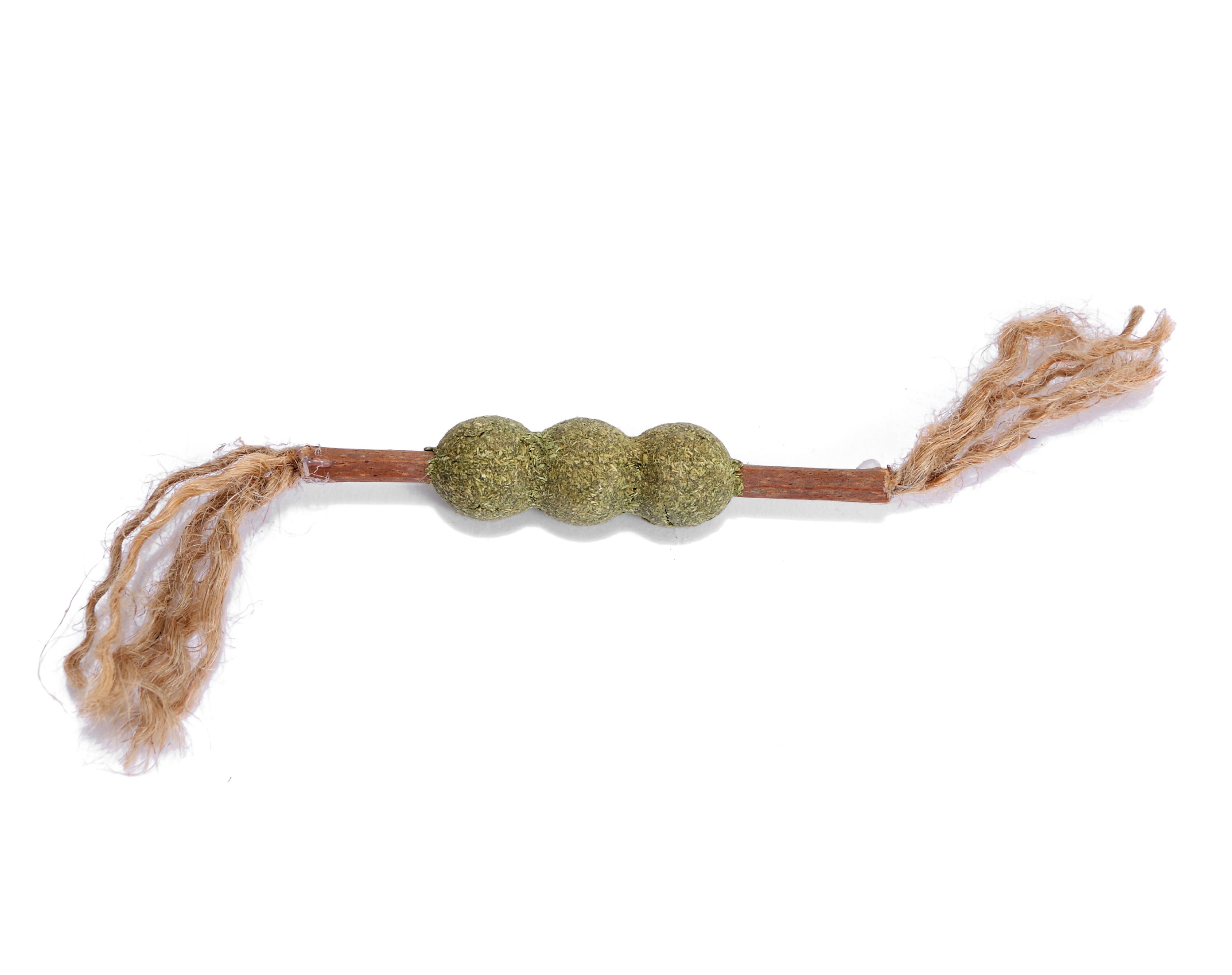 Triple Matatabi Lollipop With Feathers - 12x2.2cm