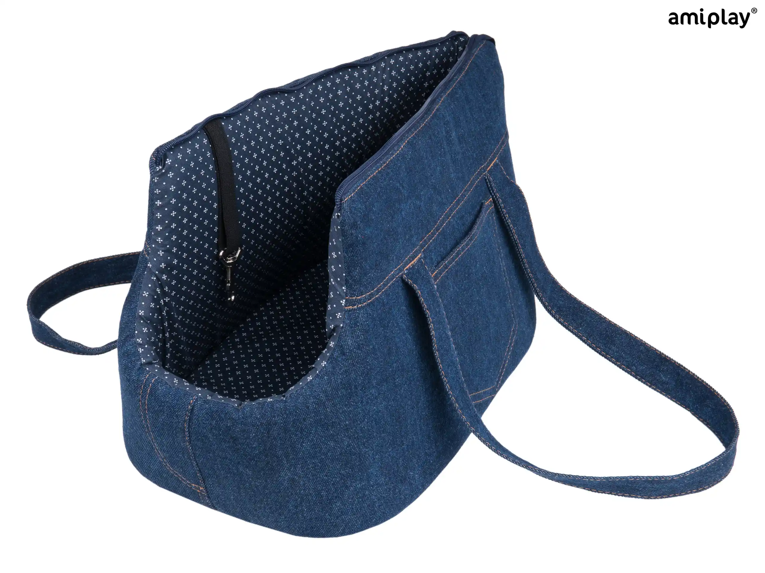 Denim Pet Carrier