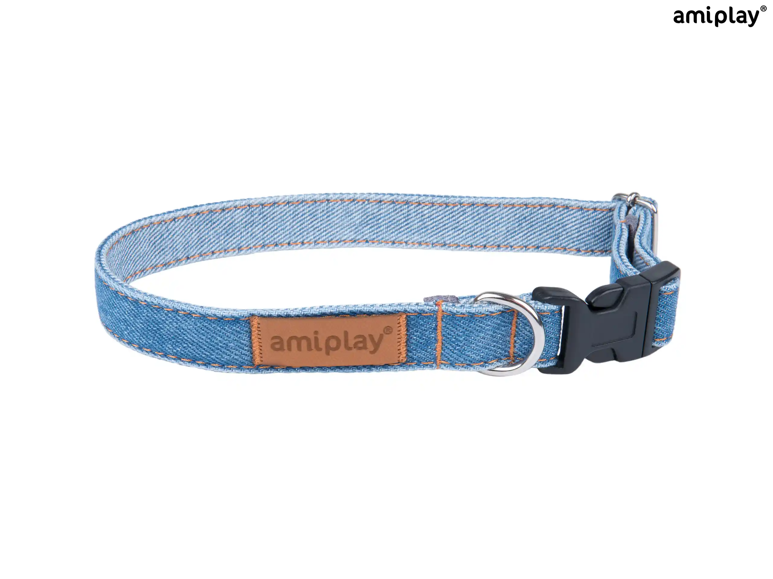 Adjustable Denim Collar