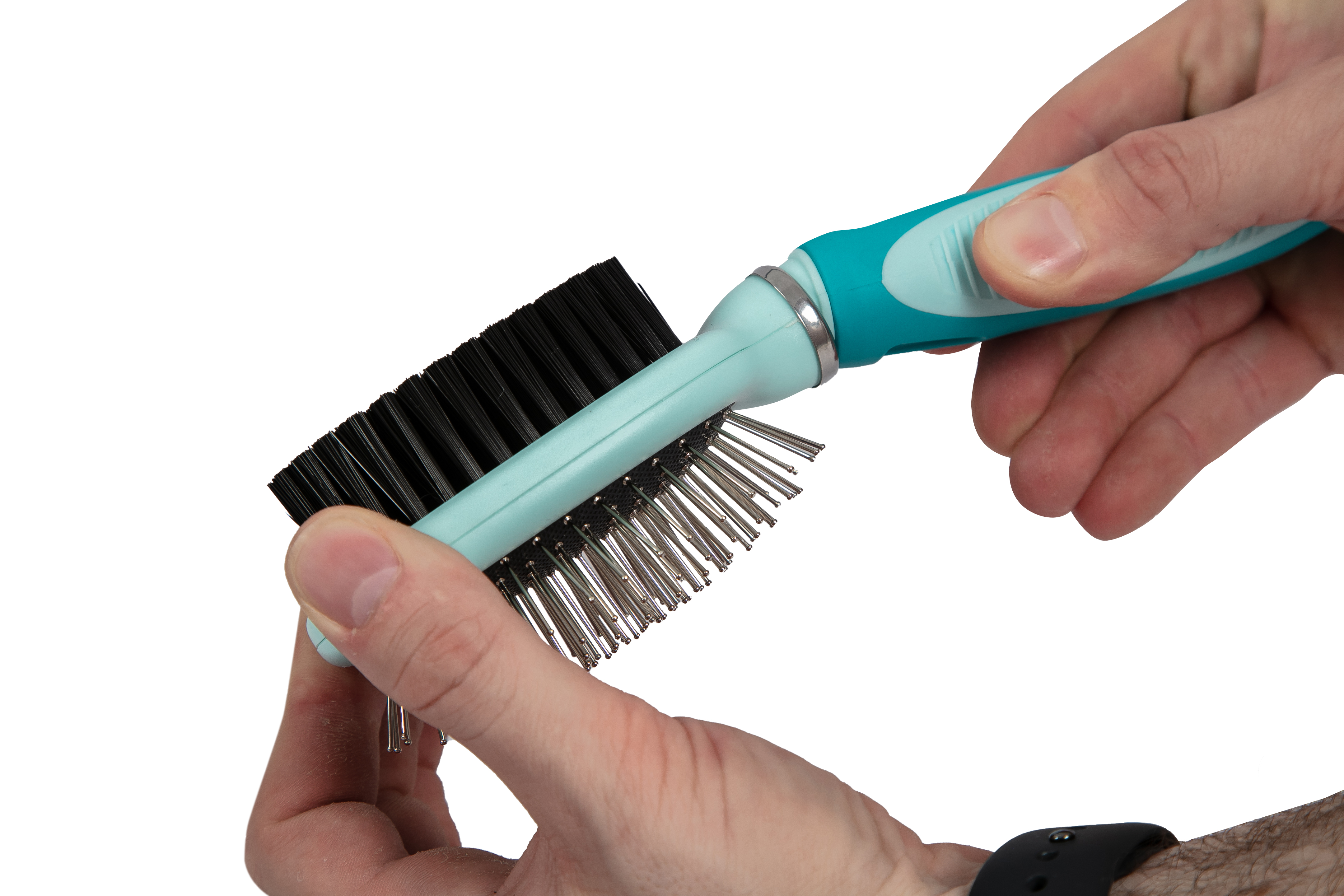 2-in-1 deep Grooming Brush