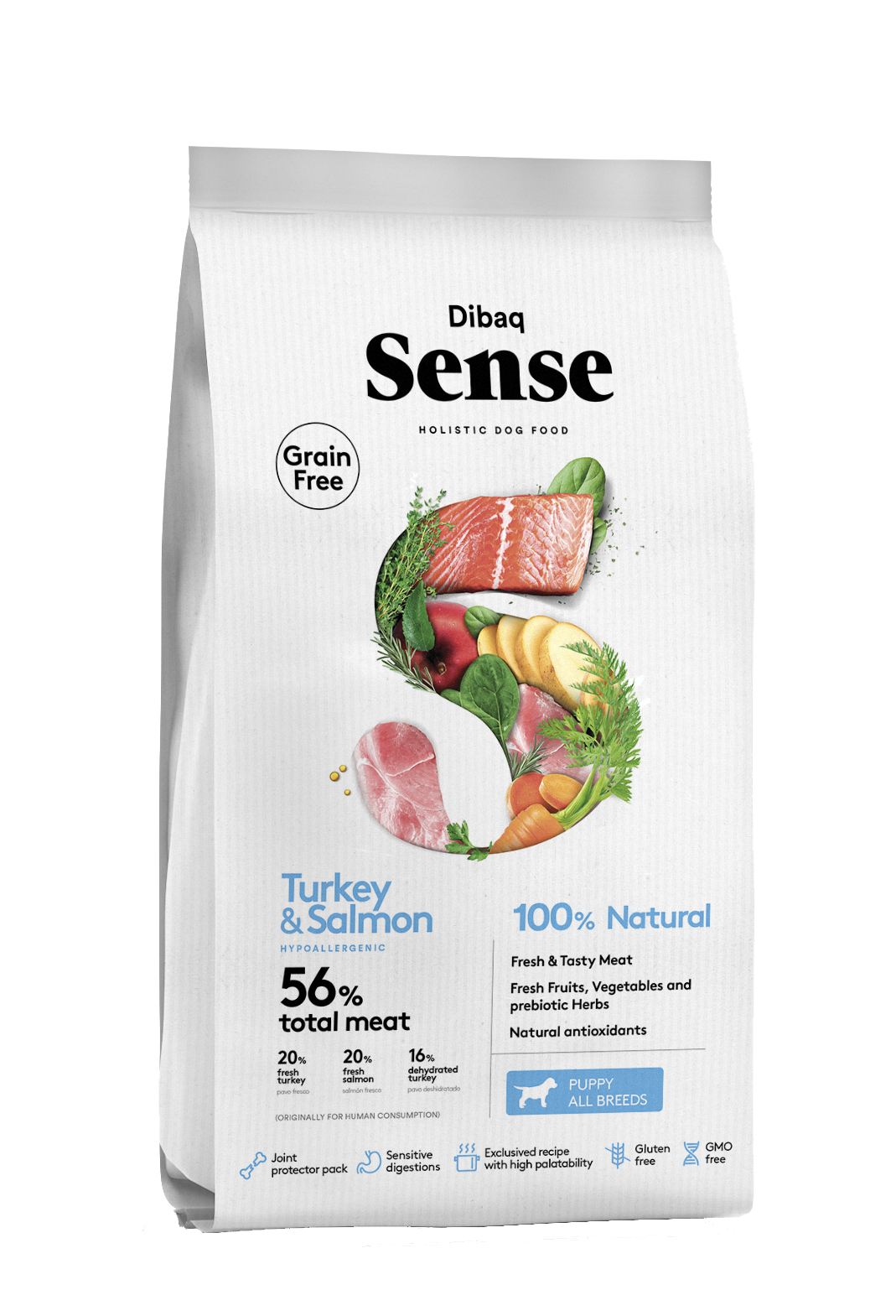 Dibaq Sense Puppy – Salmon & Turkey