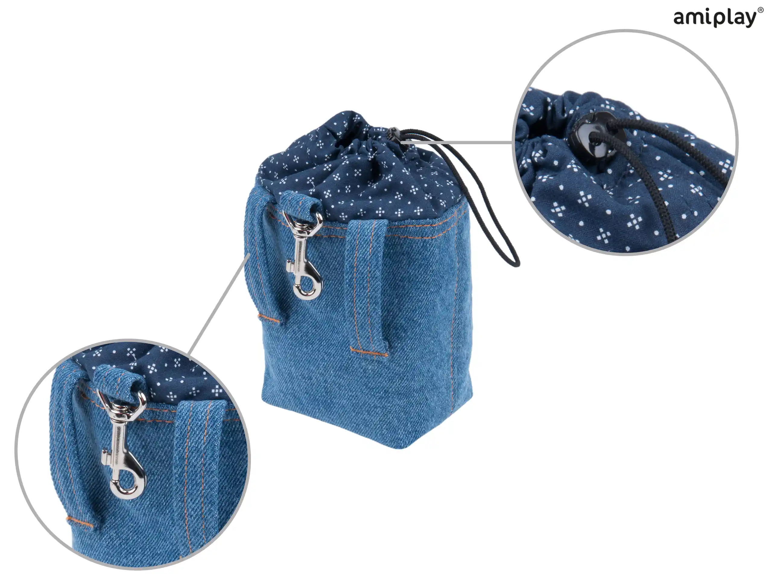 Denim Treat Dispenser