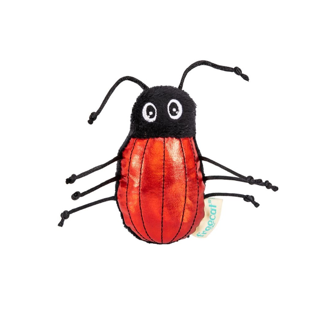 Cat Toy Ladybug With catnip